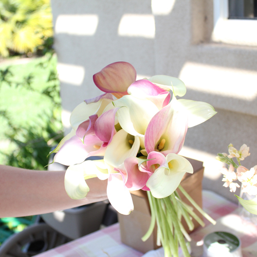 DIY Wedding Bouquet for under $30 - Soap Queen