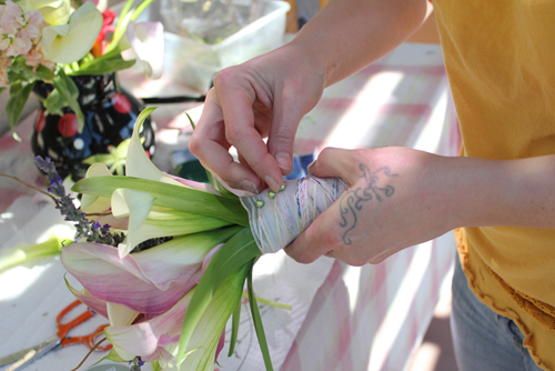 DIY Wedding Bouquet for under $30 - Soap Queen