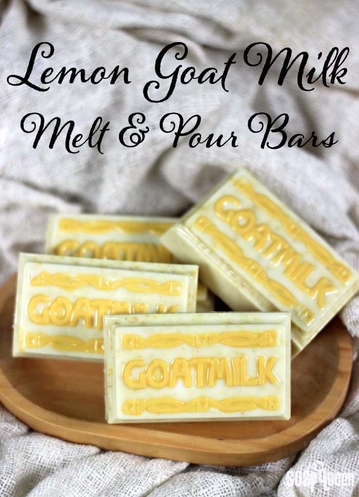 Lemon Goat Milk Melt & Pour Bars - Soap Queen