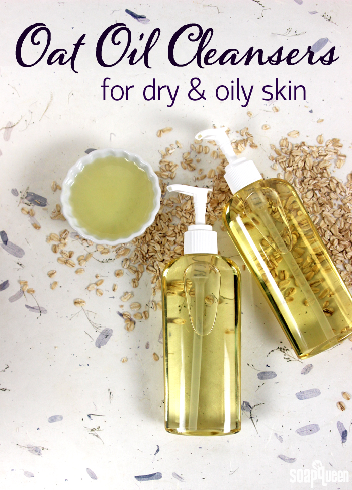 Oat Oil Cleanses for Dry and Oily Skin