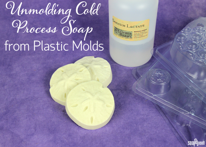 Unmolding Cold Process Soap from Plastic Molds