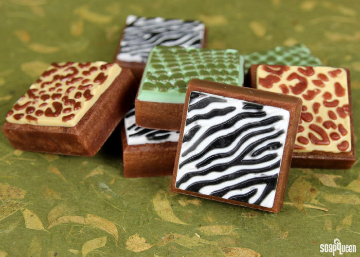 Animal Print Melt and Pour Bars Tutorial