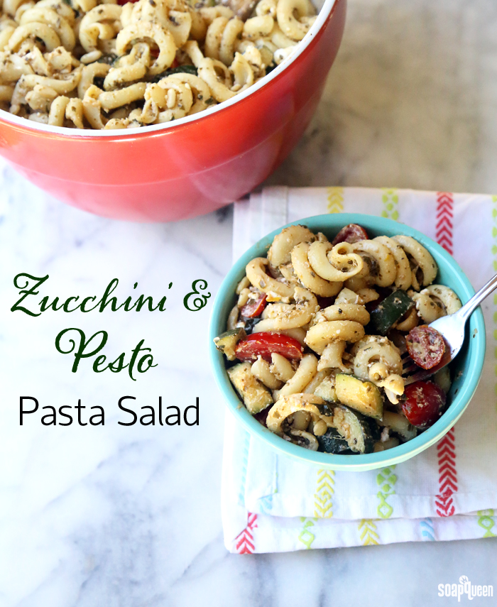 Zucchini Pesto Pasta Salad Recipe