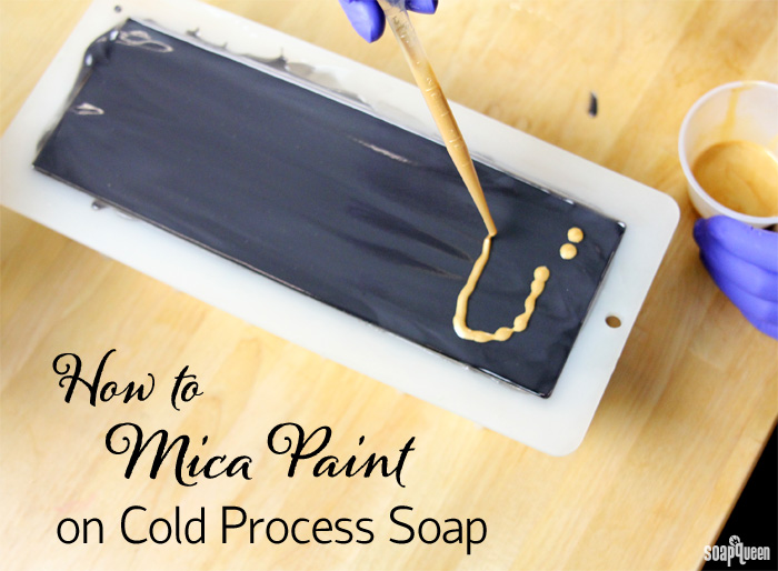 How to test mica colors (colours) and make color (colour) sample swatches  for cold process soap 