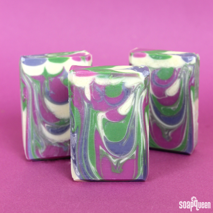 This Silky Berry Cold Process Soap is made with real silk and a delicious fragrance combination. Learn how to make it in this video!
