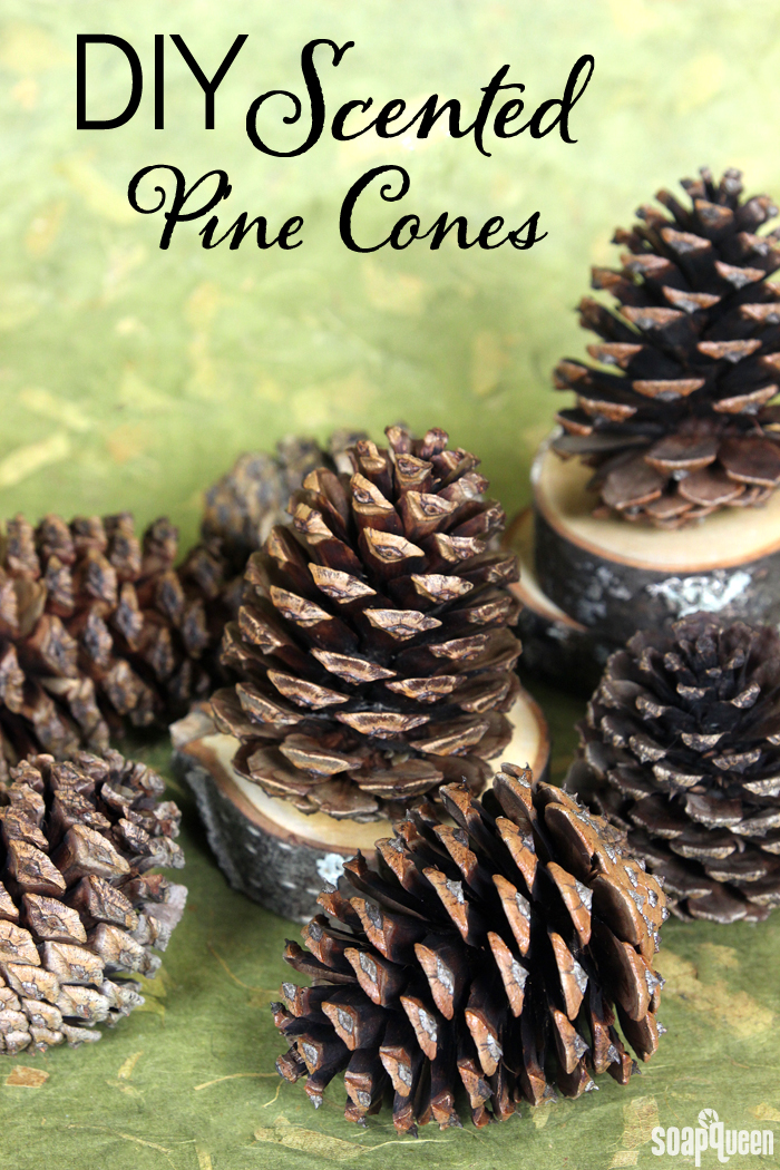 Make Your Own Scented Pine Cones - Soap Queen