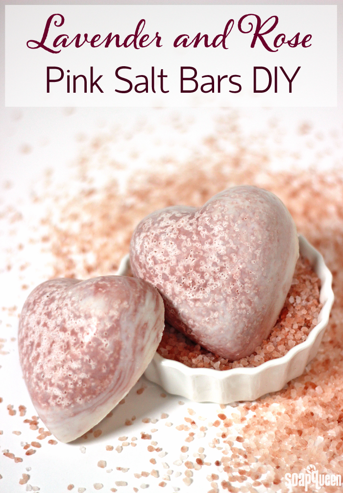 Lavender and Rose Pink Salt Bars