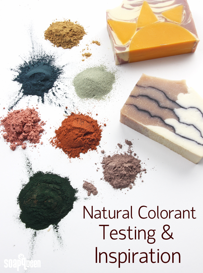 How To Colour Soap Naturally  Natural Color Pallet For Soap