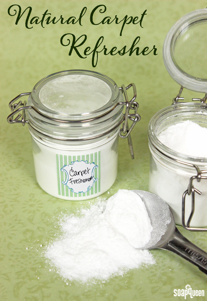 This natural carpet refresher helps absorb odors and leaves a fresh clean scent. 