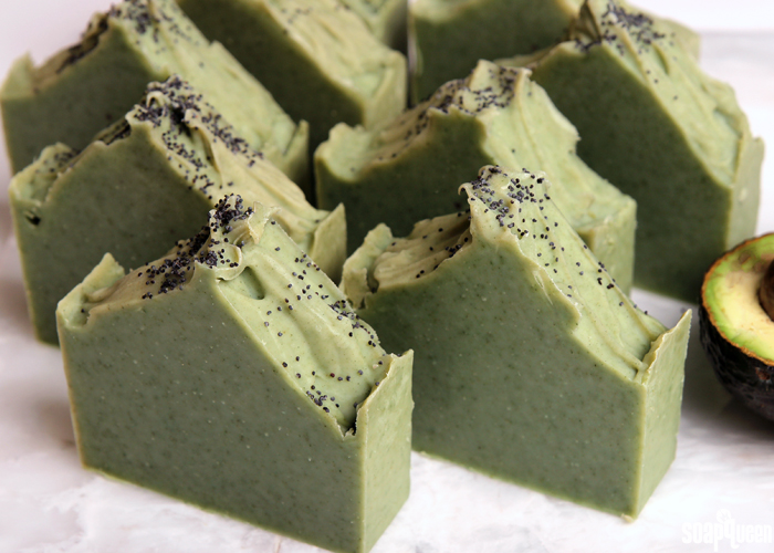 Avocado Spearmint Cold Process Soap