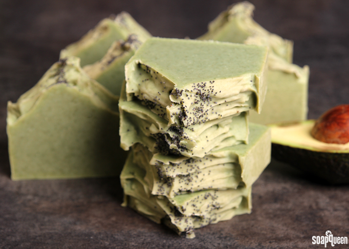 http://www.soapqueen.com/wp-content/uploads/2016/02/Avocado-and-Spearmint-Cold-Process-Soap.jpg