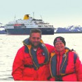 Mom & Dad in Antarctica