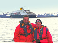 Mom & Dad in Antarctica