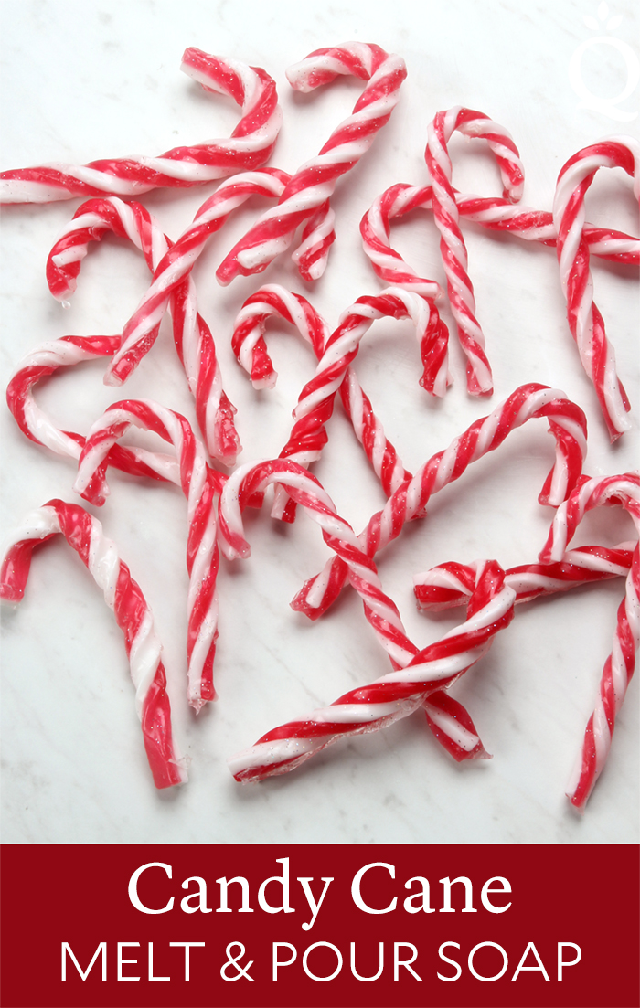 Candy Cane Melt and Pour Soap