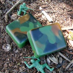 ArmyGuyswithCamoSoap