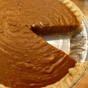 Butterscotch Pie Finished