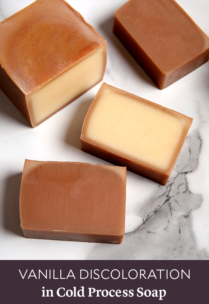 Vanilla Discoloration in Cold Process Soap