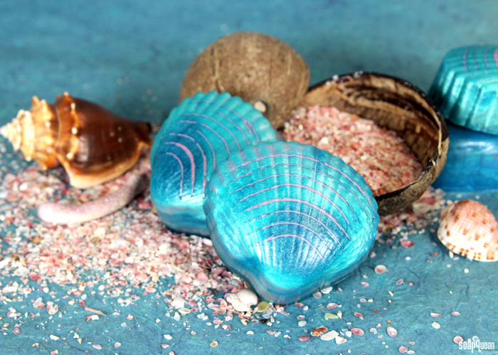 Learn how to create your very own Mermaid Shell Soap!