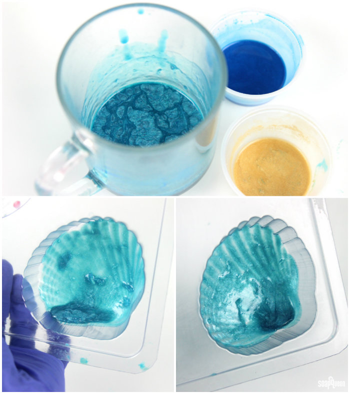 Learn how to create your very own Mermaid Shell Soap!