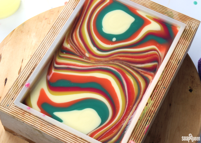 5 Tips for Swirling Cold Process Soap