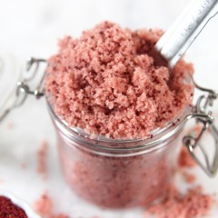 Cranberry Sugar Scrub