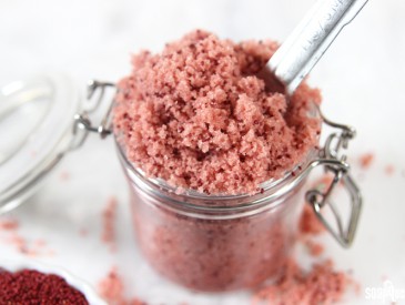 Cranberry Sugar Scrub
