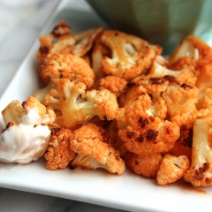 Buffalo Cauliflower Bites