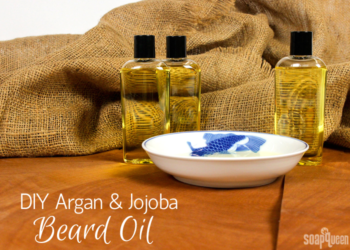 Learn how to create your own beard oil using jojoba and argan oils in this video tutorial. It can also be used for facial oil, massage oil or bath oil.