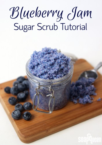 Blueberry Jam Sugar Scrub Easy DIY - Soap Queen