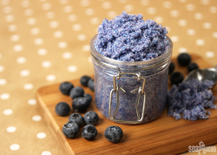 This Blueberry Jam Fragrance Oil contains skin loving fractionated coconut oil and gentle jojoba beads for exfoliation. 