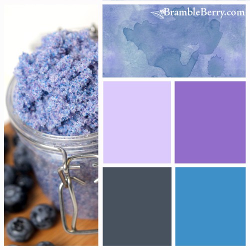 Blueberry Jam fragraqnce Color Palette