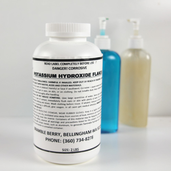 Sodium Hydroxide (Lye) For Use In Cold Process Soap Making