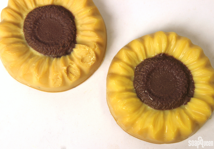 Learn how to make these adorable Sunflower Soaps in this tutorial!