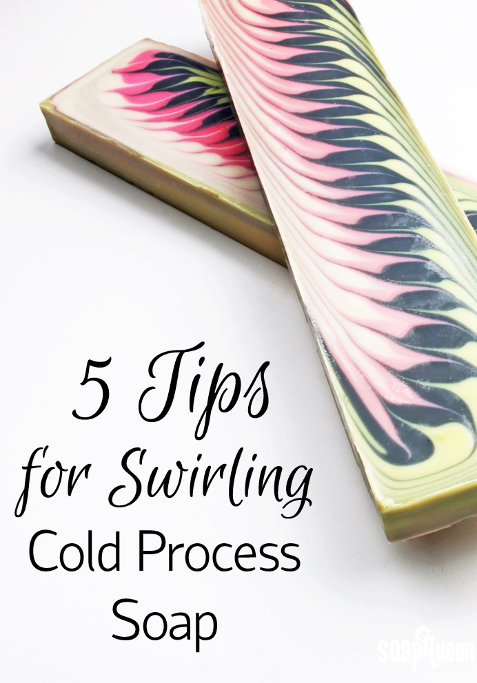 5 Tips for Swirling Cold Process Soap
