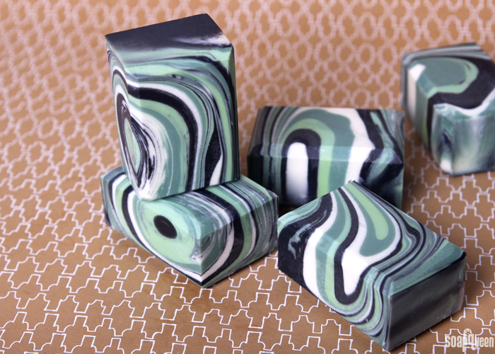 Learn how to create gorgeous Clover and Aloe Spin Swirl Soap in this video tutorial. The spin swirl involves spinning the mold to create a unique swirl each time.