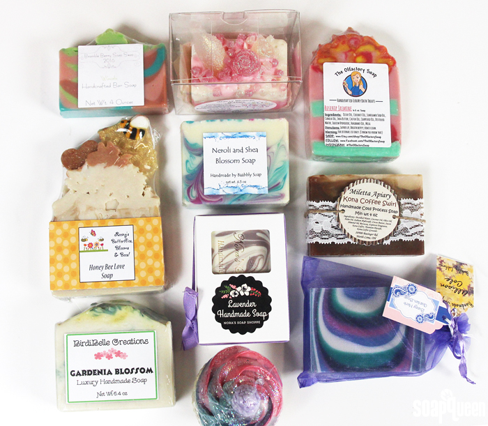 Watch Anne-Marie open her Soap Swap Box, full of gorgeous handmade soap!