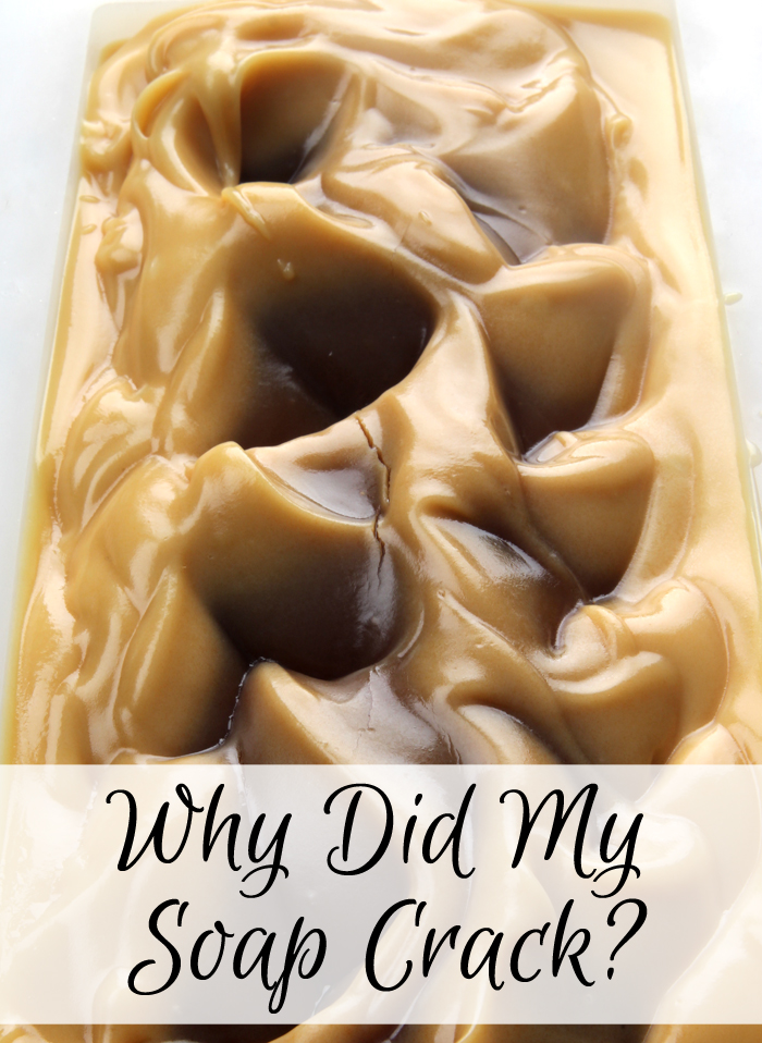 Why Did My Soap Crack? Learn why cold process soap sometimes cracks.