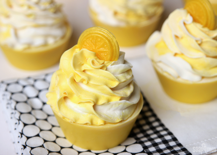 Lemon Soap Cupcake Tutorial