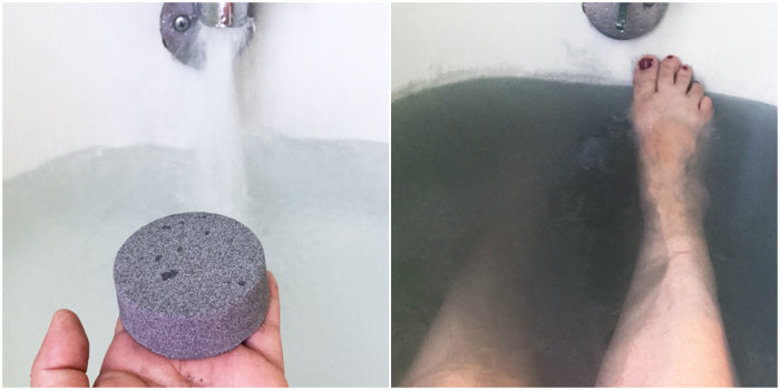 Black Bath Bombs: A Cautionary Tale // Black bath bombs have gone viral, but do they work? Several black bath bomb recipes are put to the test, including black bath bombs made with charcoal. 