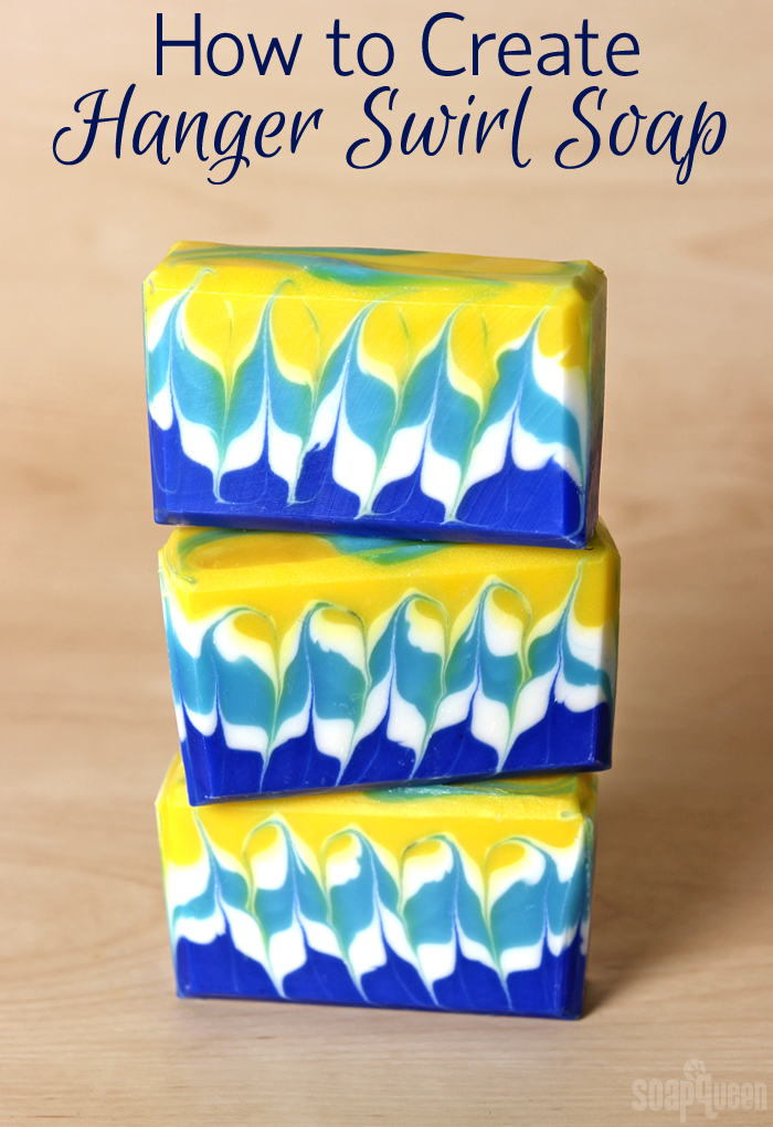 How to Create Hanger Swirl Soap