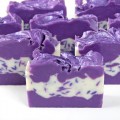 Violet Confetti Cold Process Soap Tutorial