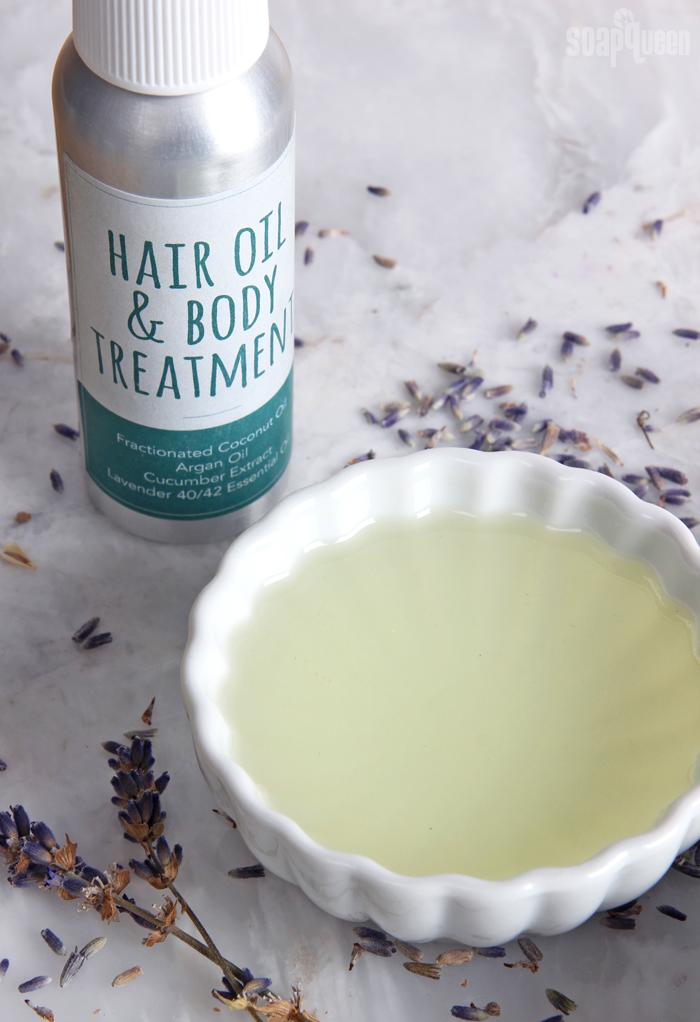 DIY Lavender Hair Oil Treatment