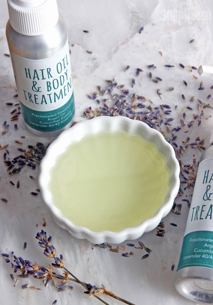 DIY Lavender Hair Oil Treatment