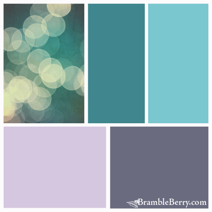 Sparkling Snowdrop Color Palette 