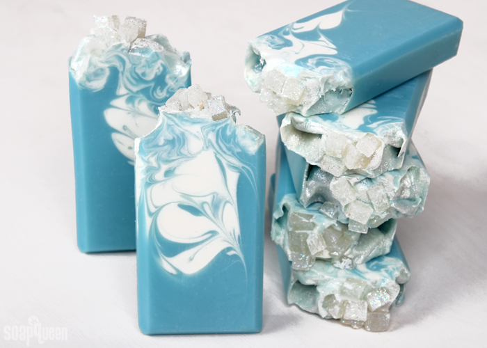 Sparkling Snowdrop Soap DIY