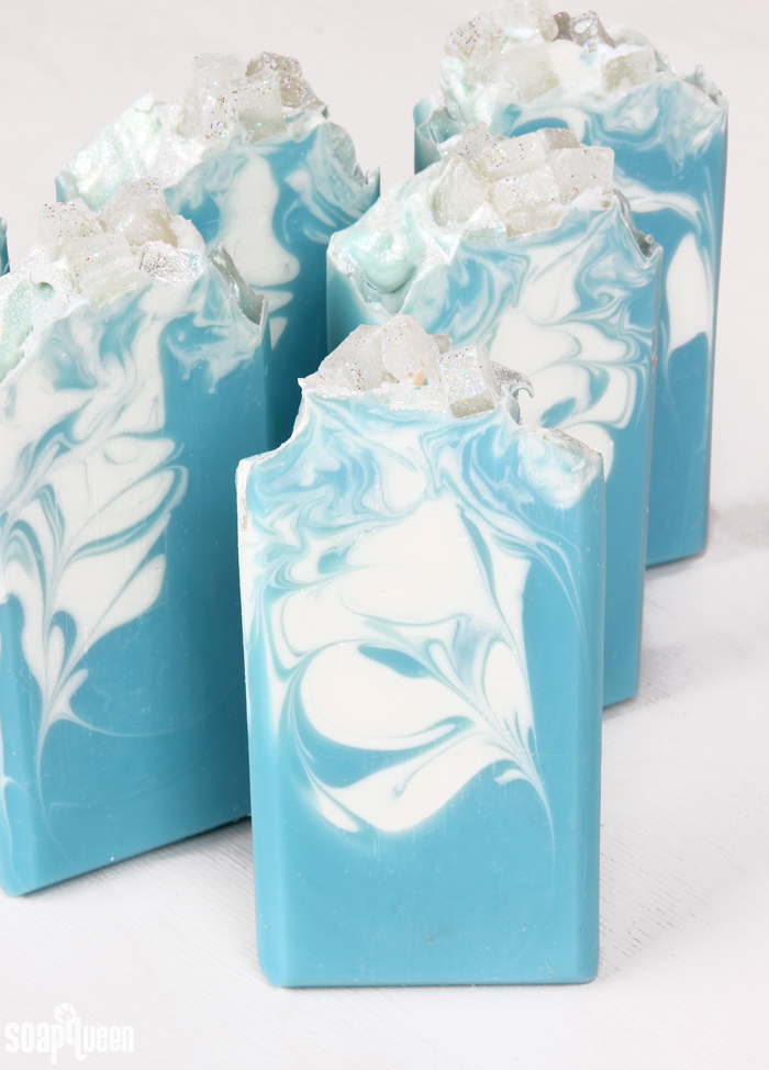 Sparkling Snowdrop Soap DIY