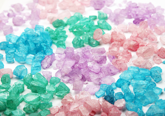 DIY Sparkling Bath Crystals