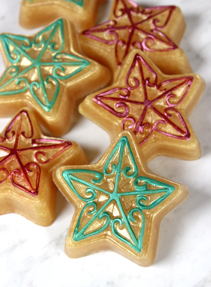 Christmas Star Melt & Pour Tutorial