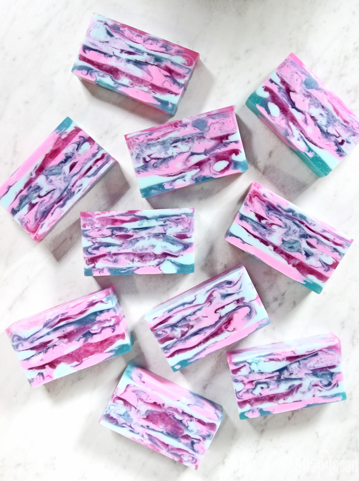 Cosmic Cotton Candy Soap Tutorial