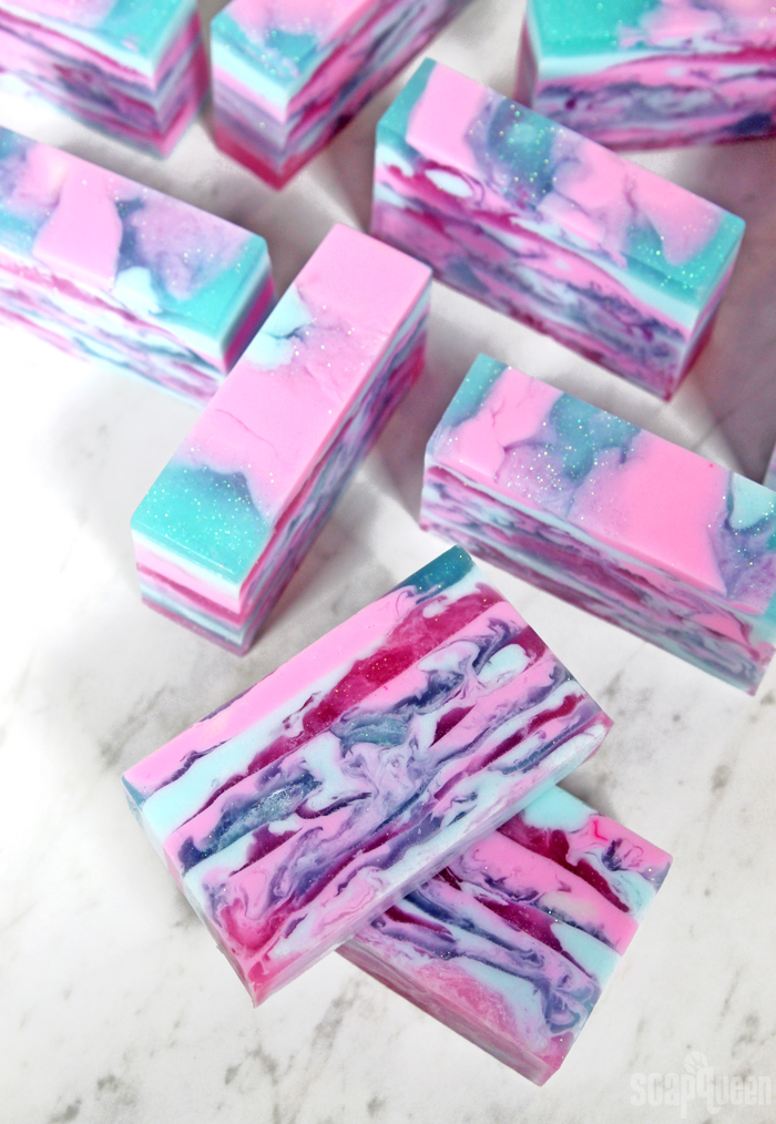 Cosmic Cotton Candy Soap Tutorial